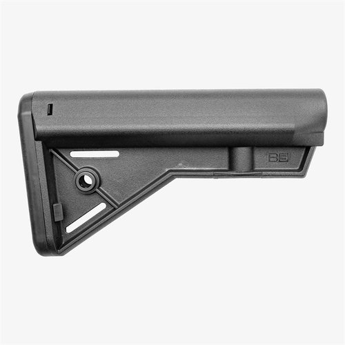 El AR-15 Bravo Stock fijo ofrece un diseño ergonómico, montajes QD anti-rotacionales, un pad acolchado antideslizante y materiales Mil-Spec, ¡todo hecho en EE. UU.!.