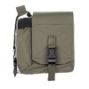 La Mutant Pouch es una solución de almacenamiento versátil con dos compartimentos, ideal para radios y municiones, compatible con sistemas MOLLE.