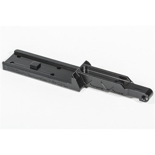 El Bitty Dot Mount™ de Texas Weapon Systems es ligero, duradero y fácil de instalar, ideal para rifles AK, con riel Picatinny y compatible con miras rojas.