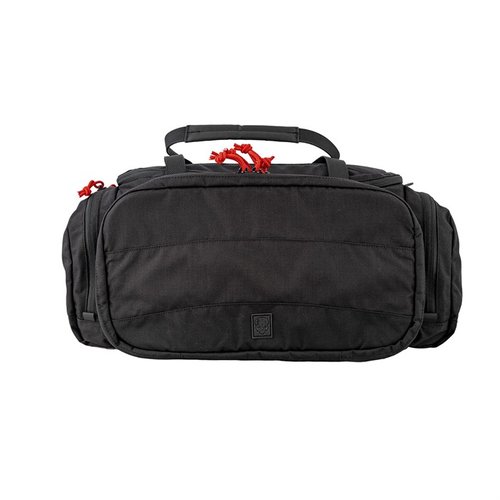 La Range Bag de Grey Ghost Gear es perfecta para organizar tu equipo en el campo de tiro, con múltiples bolsillos, un área de trabajo y un imán para piezas metálicas.