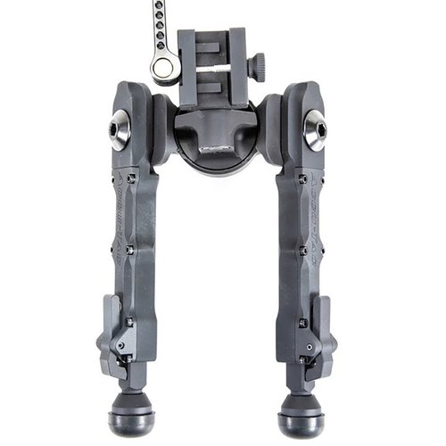 Los bipodes ACCU-TAC PC-4 son ligeros, ajustables y fáciles de montar en rieles Picatinny, ideales para tiro táctico y de precisión.