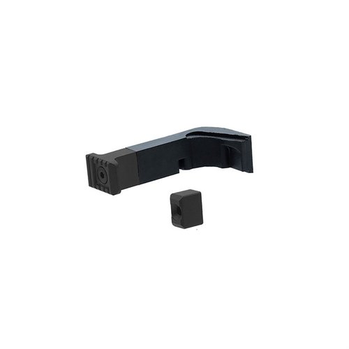 Mejora tu GLOCK Gen 1-3 con el Mag Release de Strike Industries: botones intercambiables, textura antideslizante y diseño híbrido de aluminio y polímero.