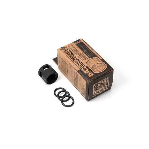 El compensador CIRCLE de Strike Industries reduce el retroceso y la elevación del cañón, es ligero, minimalista y compatible con la mayoría de las pistolas de 1/2"x28 TPI.