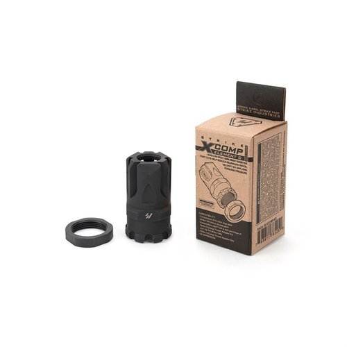 El X-Comp Element C reduce el retroceso en el CZ Scorpion EVO, es multi-calibre y fácil de instalar, ideal para mejorar tu precisión y control.