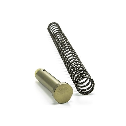 Mejora la fiabilidad de tu AR-15 con el resorte Super 42 y el buffer H1, diseñados para trabajar juntos y reducir el riesgo de fallos en el arma.