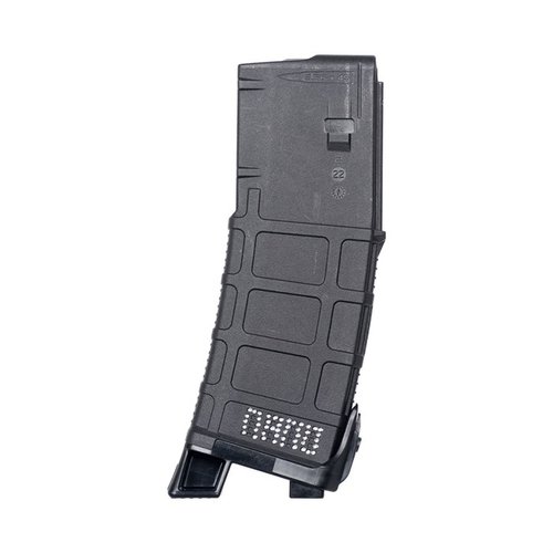 El MAGPOD para Gen M3 PMAG® ofrece estabilidad en posición prona, un diseño ergonómico, y un espacio para el NANO® de Multitasker, todo en un pack de 3.