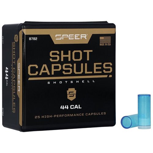 Crea cartuchos de escopeta personalizados con las cápsulas vacías Speer® para controlar plagas a corta distancia, ¡fácil de cargar y usar!