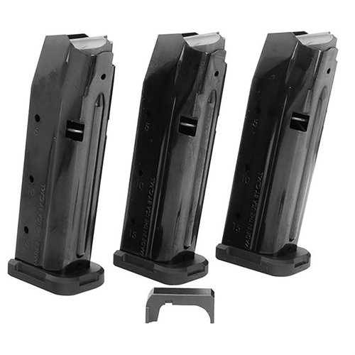 Mejora tu Glock 43X/48 con el S15 GEN3 Starter Kit: incluye 3 cargadores S15 y un mag catch de acero para máxima fiabilidad y rendimiento.