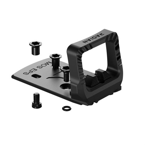 El Radian GUARDIAN Optic Mounting System ofrece protección excepcional para tu óptica, con un diseño robusto en aluminio 7075 y un sistema de montaje seguro.