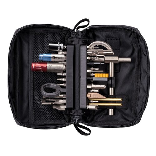 El kit "The Works" de Fix It Sticks es tu solución todo en uno para mantenimiento de armas, con herramientas especializadas y drivers de torque para precisión.