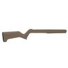 Mejora tu Ruger® 10/22® con el MOE® X-22, un stock ligero de solo 19 oz, con textura TSP, M-LOK y bandejas intercambiables para cañones.