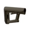 El MOE PR es un stock de carabina ligero y minimalista, con reposabrazos, compatible con CTR Cheek Risers y ranura M-LOK para montajes de sling.