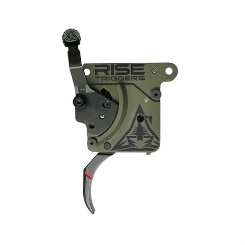 El gatillo Reliant Hunter de RISE ARMAMENT mejora el rendimiento, se instala fácilmente y permite ajustar el peso de tiro de 2 a 5 lbs para rifles Rem 700.