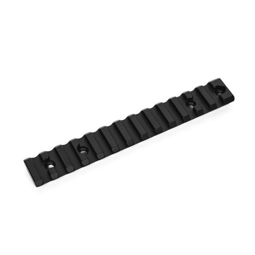 Mejora tu Ruger American con esta base Picatinny de aluminio T7075, resistente y precisa, ideal para disparos largos con un ángulo de 20MOA.