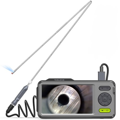 Descubre el NTG200H de TESLONG: un borescope con pantalla HD de 5", batería de 3500mAh, y probe IP67, ideal para inspecciones precisas en tus rifles.