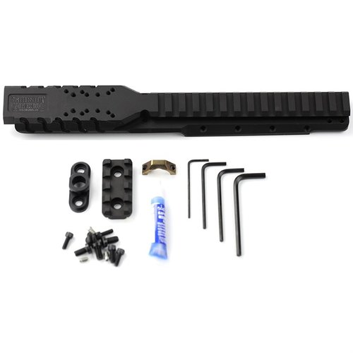 Mejora tu Ruger® Mini-14® o Mini Thirty® con el Hannibal Rail, que permite montar ópticas micro red dot y accesorios en un diseño táctico y robusto.
