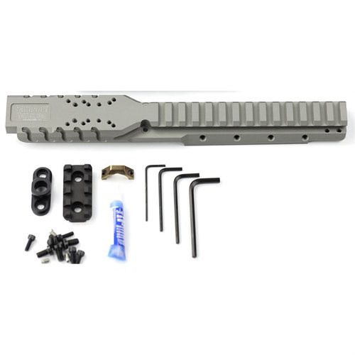 Mejora tu Ruger® Mini-14® o Mini Thirty® con el Hannibal Rail, que permite montar un micro red dot y accesorios sin complicaciones. ¡Dale un look táctico!
