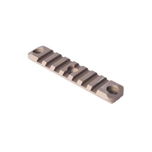 El HK SMR Accessory Rail de Geissele permite añadir accesorios Picatinny a tu HK SMR, fabricado en aluminio anodizado de calidad militar, disponible en 3 y 7 ranuras.