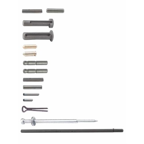 Mantén tu AR-15 en óptimas condiciones con el AR-15 PIN KIT de LUTH-AR, que incluye todo lo necesario para reparaciones rápidas y sencillas.