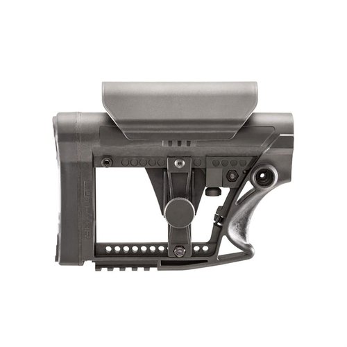 El MBA-4 de Luth-AR ofrece un diseño modular ligero y resistente, con ajuste de mejilla, compatible con tubos Mil-Spec y Commercial, ideal para personalizar tu carabina.