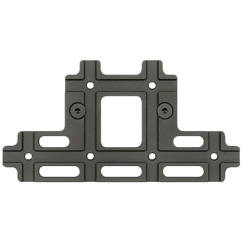 Con la placa de soporte de cartuchos de Midwest Industries, puedes llevar hasta 12 rondas extra, con un diseño ligero y fabricada en EE. UU.
