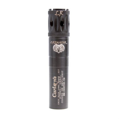 Los tubos de choke Cremator® de Carlson ofrecen la innovadora Triple Shot Technology (TST) para patrones más densos y menos deformación de perdigones.