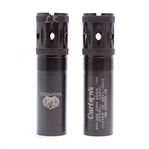 Los tubos de choke Cremator® de Carlson's con Triple Shot Technology (TST) ofrecen patrones más densos y menos deformación de perdigones para cazar patos.