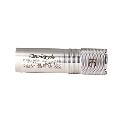 Los tubos de choke MOBIL-CHOKE de 12 ga. ofrecen patrones consistentes, menos deformación de perdigones y un cambio rápido entre estaciones gracias a su diseño.