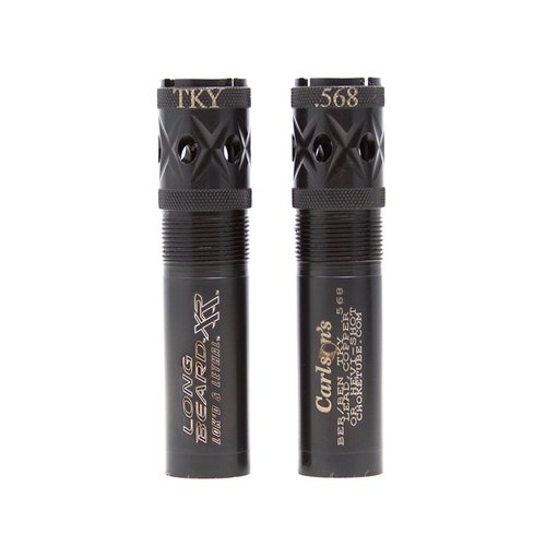 ¡Mejora tu caza con el Choke Ported Long Beard de Carlson! Diseñado para patrones ajustados y mayor alcance con munición Winchester Long Beard.