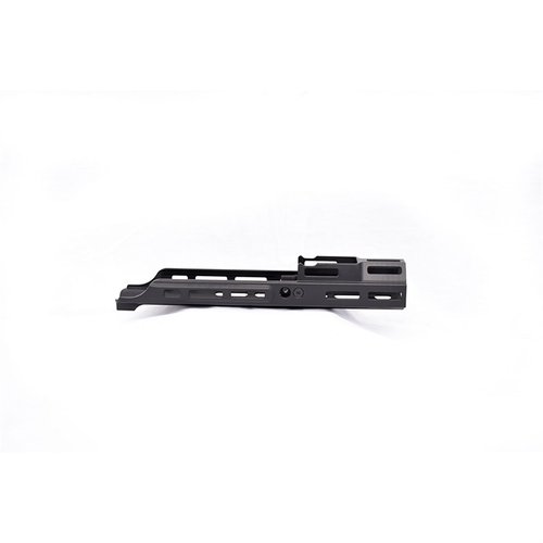 Mejora tu FN SCAR MK17 con los SCAR MREX MARK II M-LOK, fabricados en aluminio 6061-T6, con múltiples ranuras M-LOK y soporte para luces y láseres.