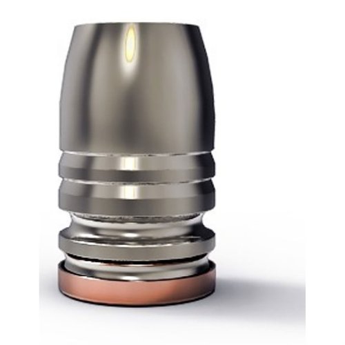 Los moldes de doble cavidad de Lee Precision para balas de pistola 45 cal. (0.452") permiten una fundición rápida y precisa, sin necesidad de dimensionar la mayoría de las balas.