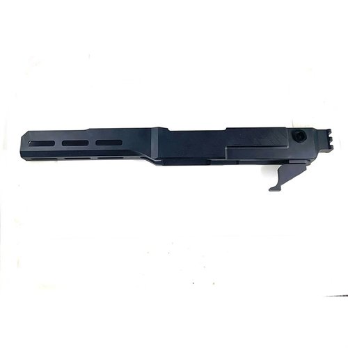 El HALL CHASSIS para Ruger® 10/22 está fabricado en aluminio de grado aeronáutico, con ranuras M-LOK y MIL-STD-1913 para personalizar tu rifle.