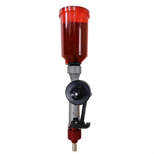 El medidor de pólvora DELUXE AUTO-DRUM de LEE PRECISION dispensa cargas de 1 a 80 grains sin derrames, con un diseño moderno y fácil de ajustar.
