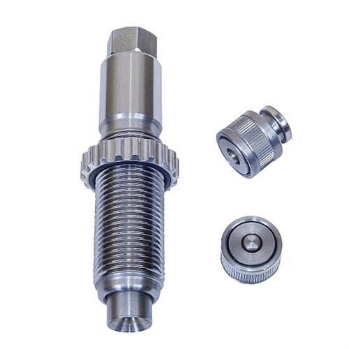 El kit RAM SWAGE de Lee Precision permite swagear cualquier bolsillo de cebador sin cambiar el shell-holder, ideal para recargar cartuchos con crimp.