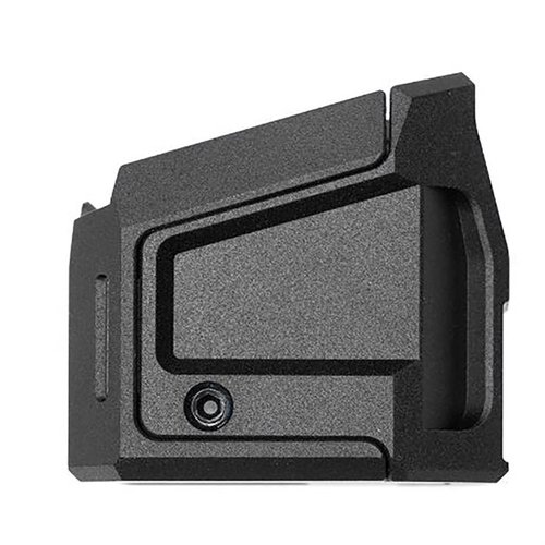 Eleva tu experiencia de tiro con el Strike Industries Aluminum Extended Magazine Plate para SIG SAUER P320, que añade +5 rondas, es fácil de instalar y tiene un diseño delgado.