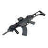 El MODULAR VERTICAL FOREGRIP de A3 INDUSTRIES ofrece compatibilidad multiuso, un hand stop integrado y un acabado anodizado de bajo brillo, ideal para pistolas y rifles.