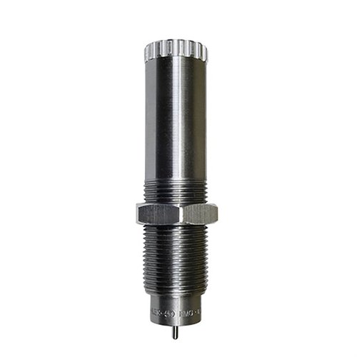 .50 BMG Large Series Collet Neck Sizer Die de Lee Precision permite alinear con precisión el cuello del cartucho sin lubricación y reduce el run out.