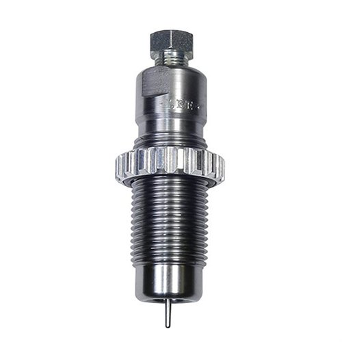 El die de sizing full-length .30-06 Springfield de LEE PRECISION repara completamente tus cartuchos, eliminando irregularidades y asegurando un ajuste perfecto.
