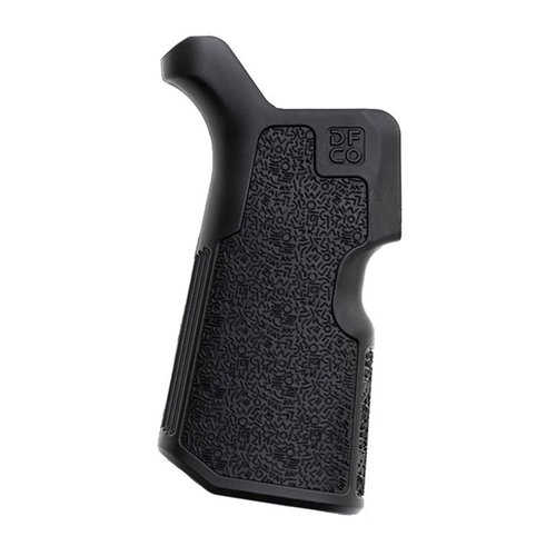 El Kung Fu Grip mejora la comodidad y el control en tu AR15/M4 con un ángulo de 12º, reduciendo la fatiga y alineando mano, muñeca y antebrazo.