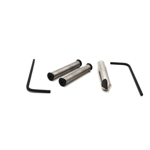 Mejora tu receptor 10/22® con nuestros pines roscados y la herramienta de countersink de 82 grados, eliminando tolerancias excesivas y estabilizando el guardamonte.