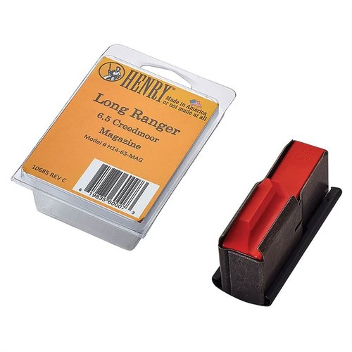 Consigue un cargador de repuesto de 4 rondas para tu Henry Long Ranger en 6.5 Creedmoor, ideal para mejorar tu experiencia de tiro y asegurar un rendimiento óptimo.