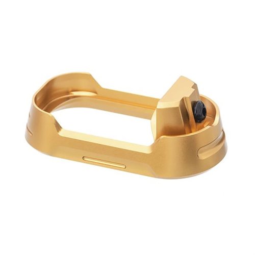 Experimenta la precisión y funcionalidad del Magwell Tyrant CNC para Glock 19/23, diseñado para recargas suaves y compatibilidad excepcional.