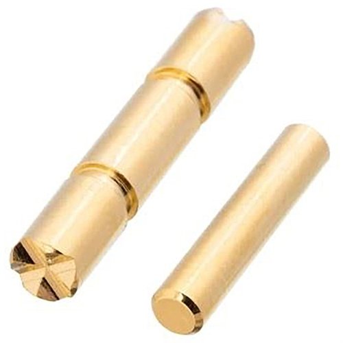 Descubre los pines de desmontaje mejorados de Tyrant CNC para Glock 43X/48, fabricados en acero inoxidable y disponibles en acabados negro cromo o dorado.
