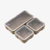Los DAKA Bins son ideales para organizar partes y herramientas, con tapas transparentes y un diseño robusto, compatibles con DAKA GRID y apilables.