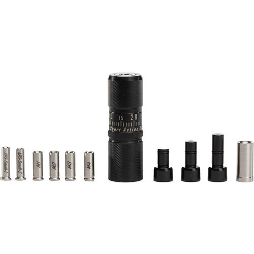 La INFINITY APS DIE es la única herramienta que necesitas para recargar desde 223 Remington hasta 338 Lapua Magnum, con ajustes precisos y múltiples stems.