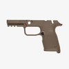 El EHG SG9 de Magpul para SIG P320 Compact ofrece un diseño ergonómico, liberación de magazine reversible y raíl Picatinny para luces, ¡perfecto para mejorar tu pistola!