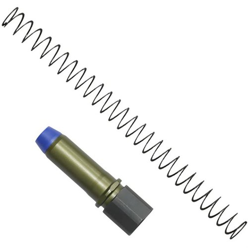 El kit K-SPEC AR-15 incluye un buffer H2 de 4.7oz y un resorte plano que reducen el retroceso y mejoran la estabilidad, todo fabricado en EE.UU.