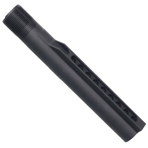 El tubo de buffer KAK A5 de 9 posiciones ofrece ajuste perfecto para tu stock mil-spec, con calidad de fabricación estadounidense y durabilidad garantizada.