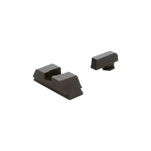 Las miras AMERIGLO Range son perfectas para pistolas Glock, ofreciendo velocidad y precisión con un diseño robusto y efectivo para el uso diario.