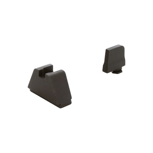 Los miras AMERIGLO 5XL son compatibles con ópticas y ofrecen una visión co-witness precisa, perfectas para tu Glock Gen4/5 MOS con Burris y Vortex.